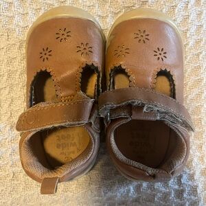 Stride Rite Brown Baby Walker Shoes
